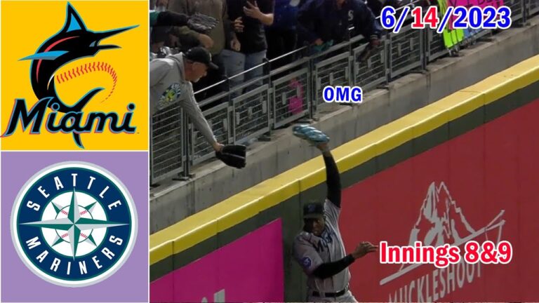 シアトル・マリナーズ vs マイアミ・マーリンズ [Innings 8&9] 2023 年 6 月 14 日 |  MLB ハイライト |  MLB シーズン 2023