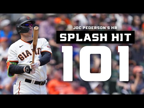 ジョク・ピーダーソンがホームランを放ちスプラッシュヒット101 | サンフランシスコ・ジャイアンツ vs シカゴ・カブス
