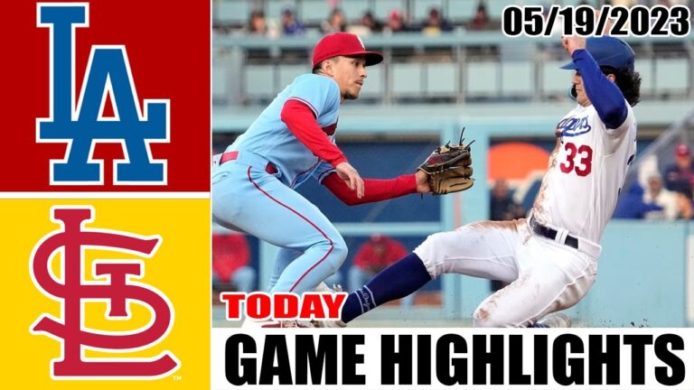 ロサンゼルス・ドジャース vs セントルイス・カージナルス 全試合ハイライト |  MLB トゥデー 2023 年 5 月 19 日 |  MLB 2023