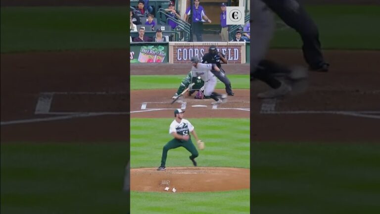 MLB / Rockies Ezequiel Tovar's STELLAR Barehanded Play at Short!  #shorts #mlb #ezequieltovar #fyp