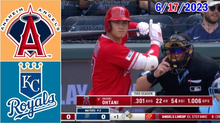 ロサンゼルス・エンゼルス vs カンザスシティ・ロイヤルズ [TODAY] 2023 年 6 月 17 日 |  MLB ハイライト |  MLB 2023 シーズン