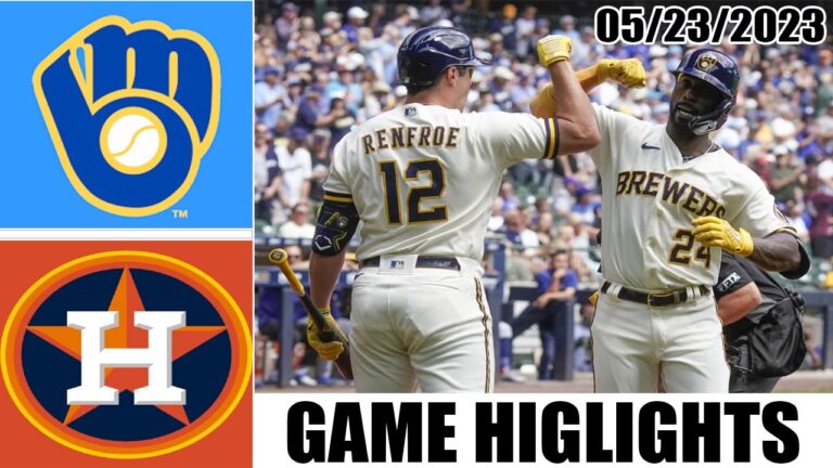 ミルウォーキー ブルワーズ vs ヒューストン アストロズ 試合ハイライト |  MLB トゥデー 2023 年 5 月 23 日 |  MLB 2023