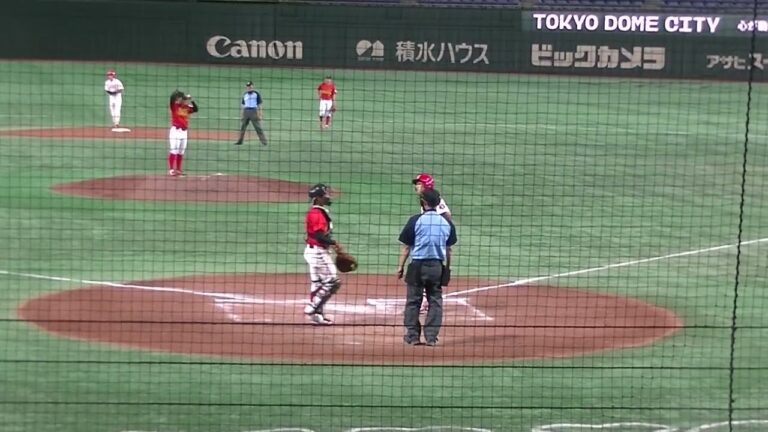 一死二塁　北野 凱士を三振にとる日本文理　小倉 甲子郎【大学野球選手権 日本文理大 対 中部学院大2023年6月5日】