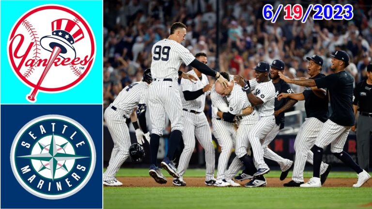ニューヨーク・ヤンキース vs シアトル・マリナーズ [TODAY] 2023 年 6 月 19 日 |  MLB ハイライト |  MLB シーズン 2023