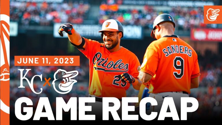 Royals vs. Orioles Game Recaps (6/11/23) | MLB Highlights