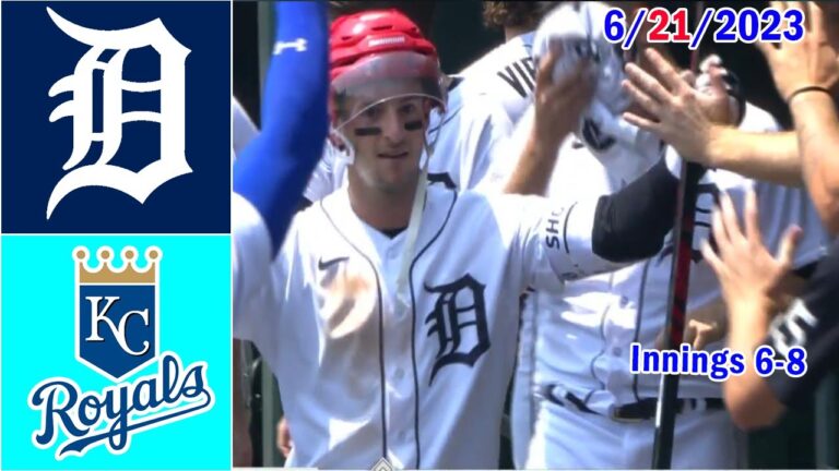 デトロイト・タイガース vs カンザスシティ・ロイヤルズ [Innings 6-8] 2023 年 6 月 21 日 |  MLB ハイライト |  MLB シーズン 2023