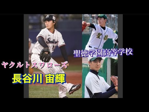 ヤクルトスワローズ　長谷川宙輝　聖徳学園高等学校時代　対國學院久我山