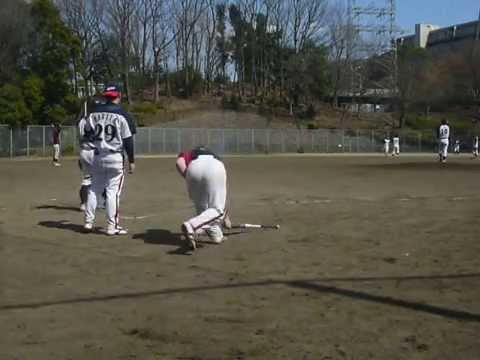 平成26年3月23日　八北球団VSナカジマスポーツ　大内・椎葉・峰岸・赤上・白鳥
