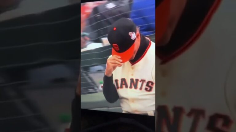 サンフランシスコ・ジャイアンツの小さな男の子が本当に可哀想だ