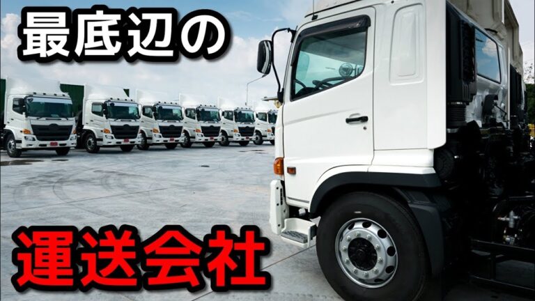 絶対に入ってはいけない 運送会社の特徴とは【プロが教える】