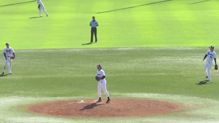 スワローズ大下 佑馬の投球フォーム〜2023年6月17日 イースタンリーグ スワローズ対ライオンズ