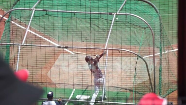 2023/4/16(日) フリーバッティング 太田賢吾(東京ヤクルトスワローズ)
