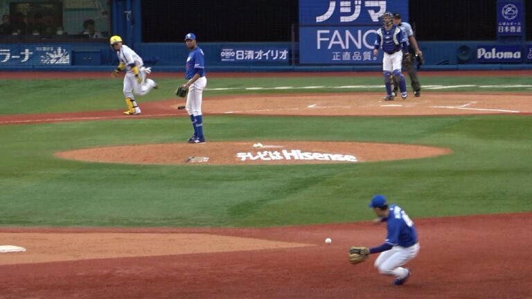 ライデルが迎えた延長12回の大ピンチ、溝脇のファインプレーで引き分け試合終了！ (2023/07/01)