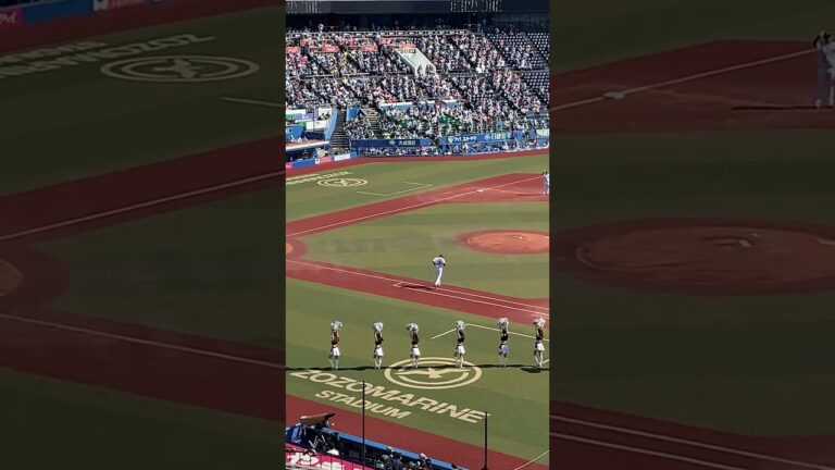 2021年9月23日　ZOZOマリンスタジアム千葉ロッテマリーンズvsソフトバンク　34土肥星也投手登場曲　止まらないHa～Ha/矢沢永吉