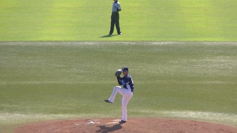 【野球選手フォーム集】ライオンズ粟津 凱士の投球フォーム【イースタン・ヤクルトスワローズ対 西武ライオンズ2023年6月17日】