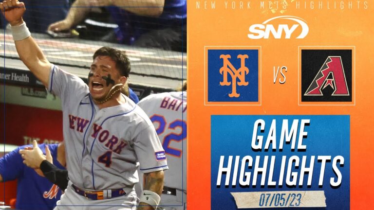 Mets vs D-Backs Highlights: Francisco Alvarez hits game-tying 9th inning homer in 2-1 win | SNY