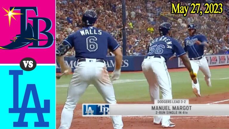 タンパベイ・レイズ vs ロサンゼルス・ドジャース フルハイライト 2023 年 5 月 27 日 - MLB ハイライト |MLB シーズン 2023