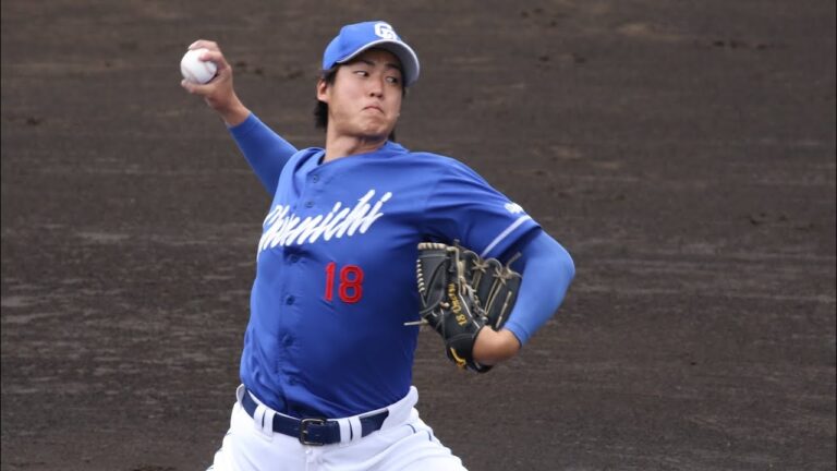 【中日ドラゴンズ】ウエスタンリーグのオリックス戦で先発した梅津晃大投手(豊中ローズ)2023年6月18日