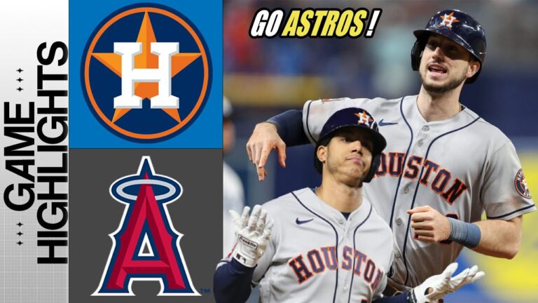 ヒューストン・アストロズ vs ロサンゼルス・エンゼルス ハイライト 2023 年 7 月 14 日 |  MLB ハイライト 2023
