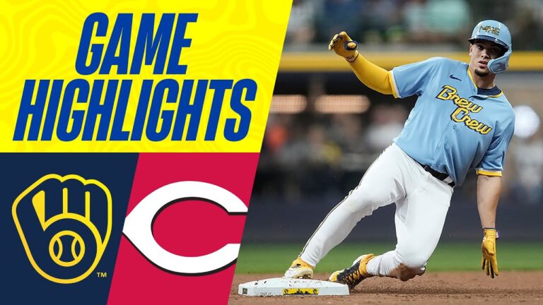 Reds vs. Brewers Game Highlights (7/7/23) | MLB Highlights