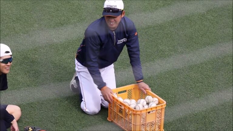 桂依央利　捕手練習他　日立製作所野球場　20230425