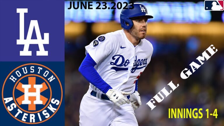 ロサンゼルス・ドジャース vs ヒューストン・アストロズ [FULL HIGHLIGHTS] 2023 年 6 月 23 日 |  MLB ハイライト 2023