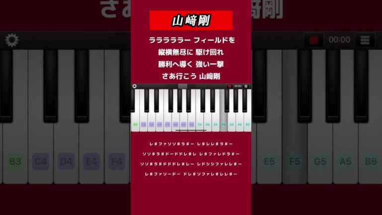 【指1本で弾ける！】#山﨑剛 #応援歌 #ピアノ #楽天イーグルス