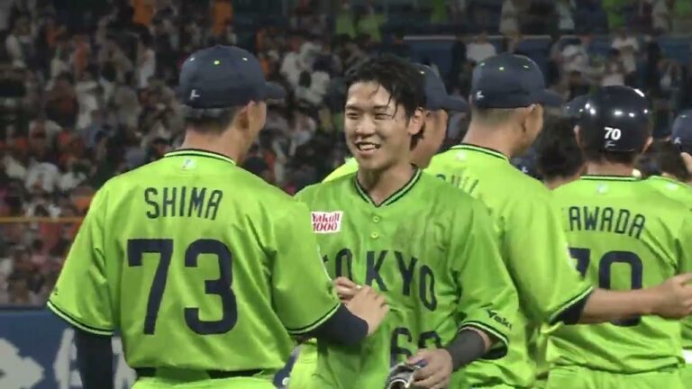 【7月1７日(月)】〇ヤクルト11‐10●巨人＜SWALLOWS BASEBALL L!VE 2023／フジテレビ公式＞