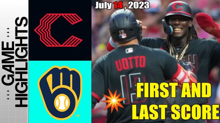 ブルワーズ vs レッズ 全試合ハイライト 2023 年 7 月 14 日 |  MLB ハイライト 2023