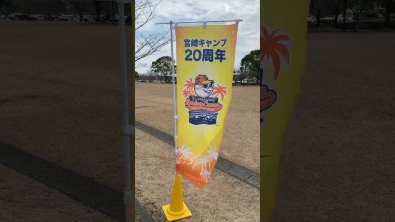 【宮崎キャンプ2023】福岡ソフトバンクホークス宮崎キャンプ20周年