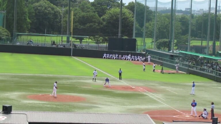 小深田大地にデッドボール当ててしまう下 慎之介【2023年7月15日 ヤクルトスワローズ対 横浜DeNAベイスターズ ２軍戦】