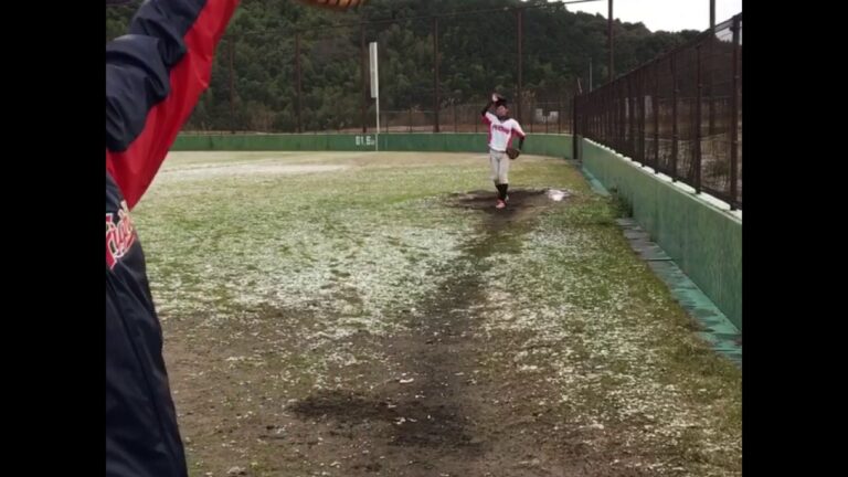 本田投球練習 ファイターズ
