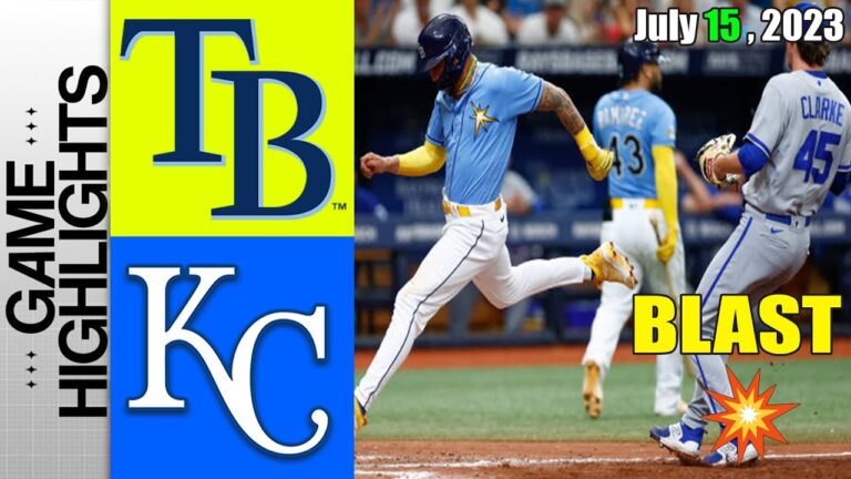 タンパベイ レイズ vs カンザスシティ ロイヤルズ 試合ハイライト 2023 年 7 月 15 日 |  MLB ハイライト 2023