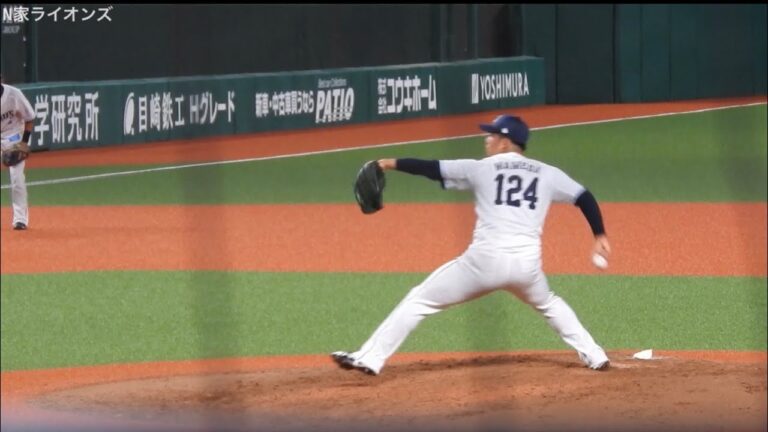 豆田泰志ピッチングフォームスロー再生あり 2023/07/12 ファーム西武対横浜DeNA【埼玉西武ライオンズ】【横浜DeNAベイスターズ】【ベルーナドーム】