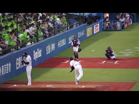 2023/6/20(火) ブルペン投球(5回裏) 山本大貴、今野龍太(東京ヤクルトスワローズ)