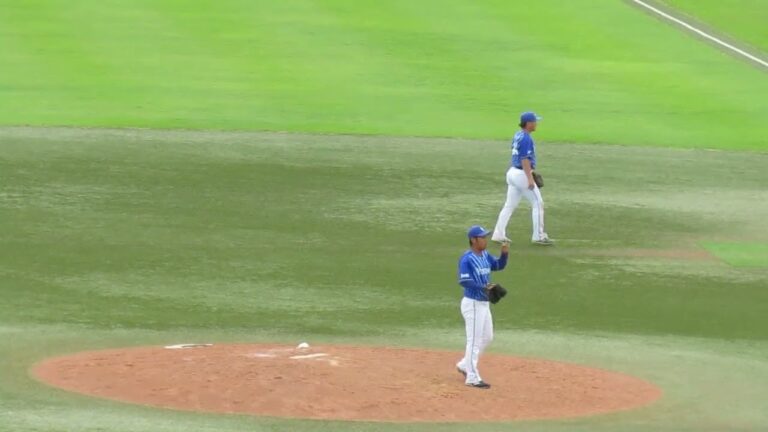 【野球選手フォーム集】DeNA池谷 蒼大の投球フォーム【2023年7月15日 ヤクルトスワローズ対 横浜DeNAベイスターズ ２軍戦】