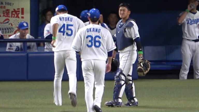 岡野&山浅の聖光学院バッテリーが1軍で実現！失点してしまい岡野に謝る山浅 (2023/08/01)