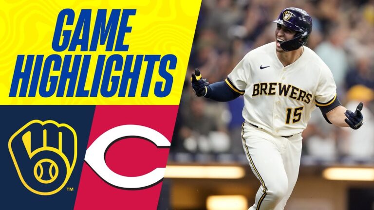 Reds vs. Brewers Game Highlights (7/26/23) | MLB Highlights