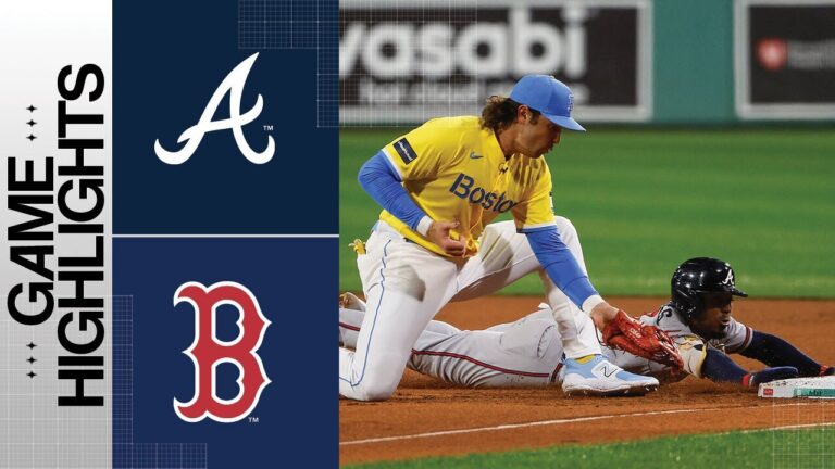 ブレーブス対レッドソックスの試合ハイライト (7/25/23) |  MLB ハイライト