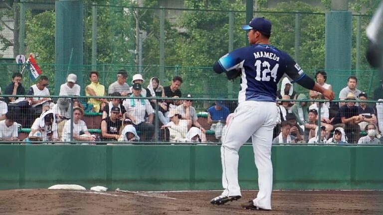2023.07.15 千葉ロッテ-埼玉西武(ロッテ浦和) 豆田泰志 投球シーン