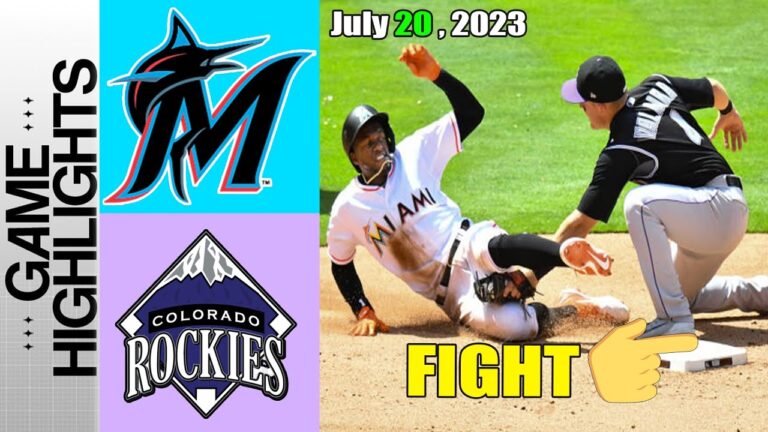 マイアミ マーリンズ vs コロラド ロッキーズ 試合ハイライト 2023 年 7 月 20 日 |  MLB ハイライト 2023