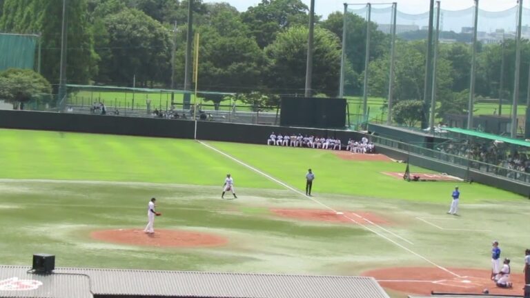 攻めた結果？神里 和毅にデッドボールのヤク 下 慎之介【2023年7月15日 ヤクルトスワローズ対 横浜DeNAベイスターズ ２軍戦】