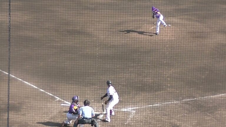 前田研輝 内野ゴロに倒れる〜2023年7月16日 読売ジャイアンツ３軍 練習試合 対神奈川フィーチャードリームス Wヘッダー2試合目