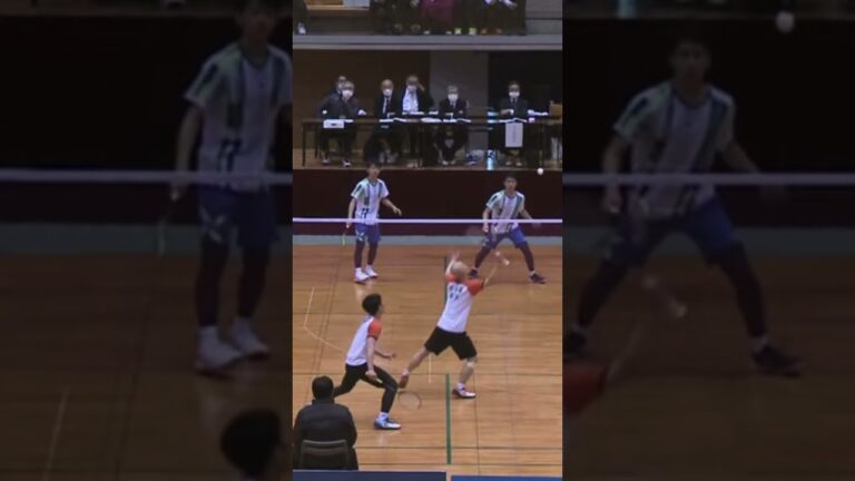 谷岡決勝で舞う #おすすめ #切り抜き #暇つぶし #バドミントン#決勝