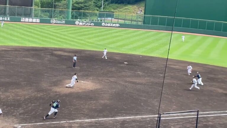 巨人、香月一也ファースト守備