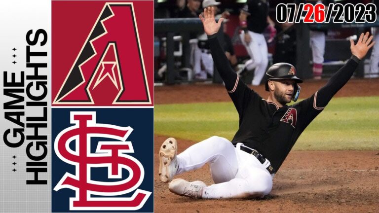 アリゾナ・ダイヤモンドバックス vs セントルイス・カージナルス 試合ハイライト |  MLB トゥデイ 2023 年 7 月 26 日 |  MLB 2023