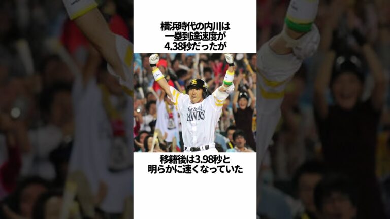 「内川聖一」に関する雑学 #野球 #内川聖一 #野球解説