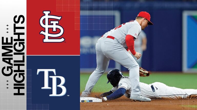 カージナルス対レイズの試合ハイライト (8/10/23) |  MLB ハイライト