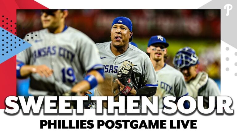 ターナーは愛されるが、ファンはフィリーズが36勝のロイヤルズに7-5で負けてがっかりして去っていく |  PPGL