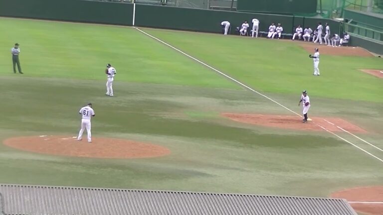 久保拓眞の投球練習（2023年7月15日イースタンリーグ ヤクルトスワローズ対横浜DeNAベイスターズ）